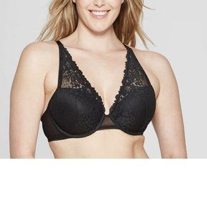 Auden Intimates & Sleepwear - PUSH-UP PLUNGE COVERAGE BRA BLACK 36DDD Auden Intimates & Sleepwear - PUSH-UP PLUNGE COVERAGE BRA BLACK 36DDD